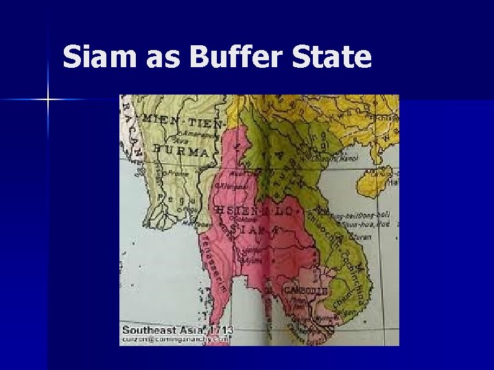 Siam as Buffer State 