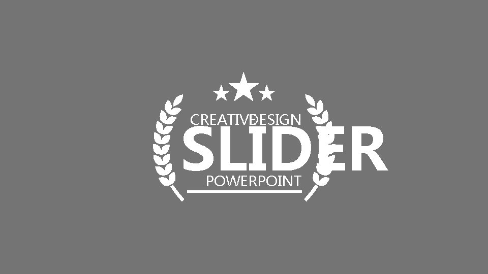 SLIDER CREATIVE DESIGN POWERPOINT 