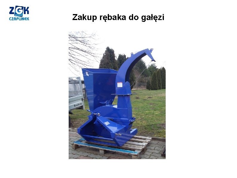 Zakup rębaka do gałęzi 
