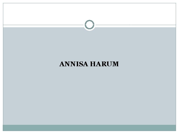 ANNISA HARUM 