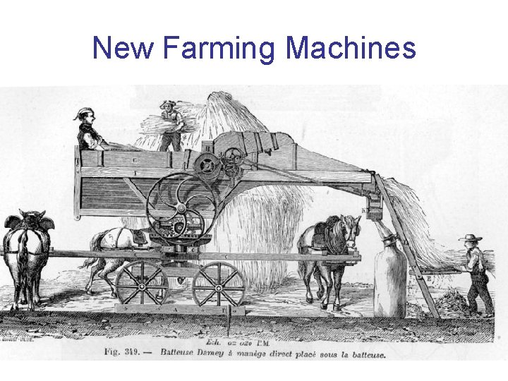 New Farming Machines 