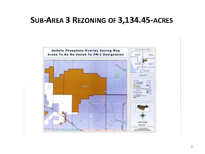 SUB-AREA 3 REZONING OF 3, 134. 45 -ACRES 9 