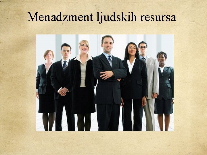 Menadzment ljudskih resursa 