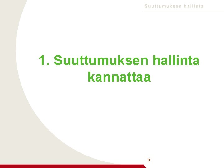 1. Suuttumuksen hallinta kannattaa 3 