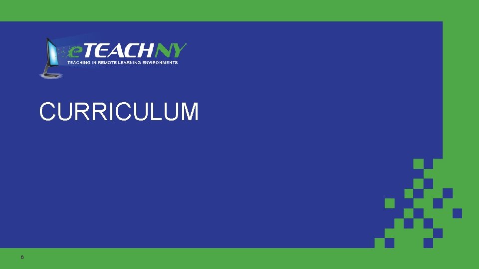 CURRICULUM 6 