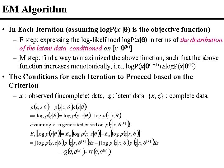 em algorithm | pdf Images High Quality Grahic 16 0 Some Fundamental PrinciplesEM Algorithm References 1
