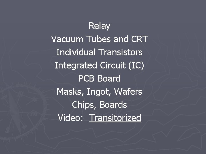 Relay Vacuum Tubes and CRT Individual Transistors Integrated Circuit (IC) PCB Board Masks, Ingot,