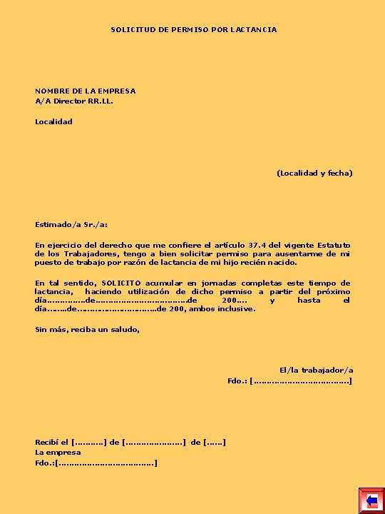 Indice De Formularios Acoso Autorizacin Del Trabajadora A