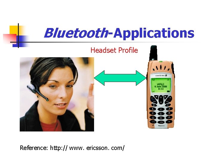 Bluetooth-Applications Headset Profile Reference: http: // www. ericsson. com/ 