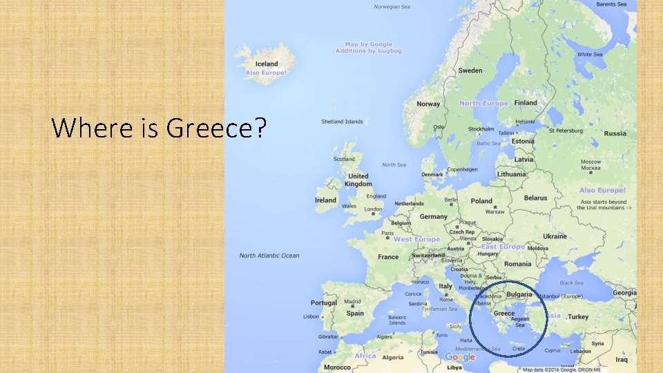 Where is Greece? 