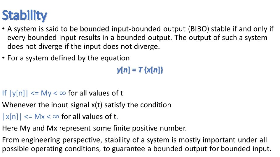 Systems A system is any physical device process