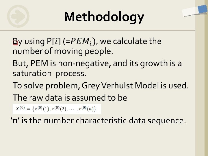 Methodology q ‘n’ is the number characteristic data sequence. Methodology q ‘n’ is the number characteristic data sequence.