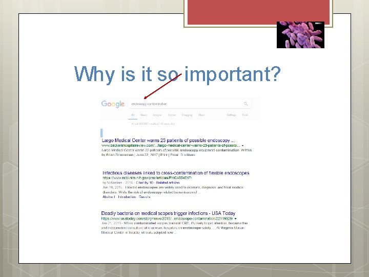 Why is it so important? Why is it so important?