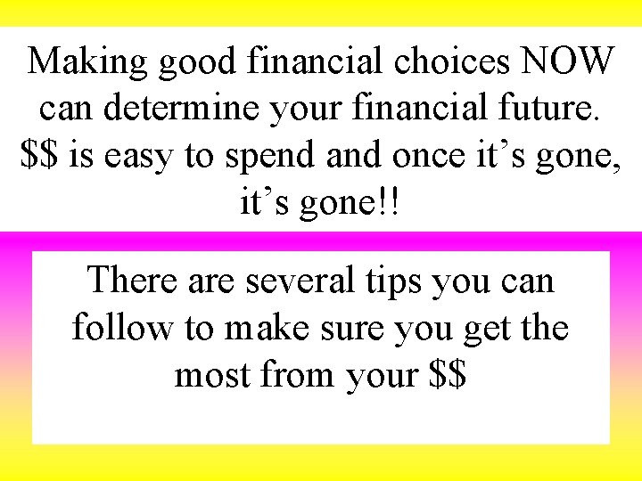 Financial Good Characteristics of financial responsibility How to Be Smart