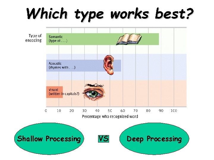 Which type works best? Shallow Processing VS Deep Processing 