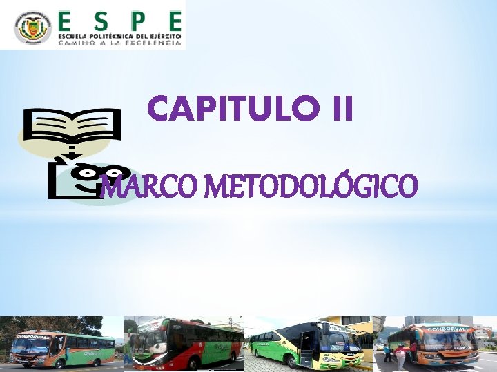 CAPITULO II MARCO METODOLÓGICO 