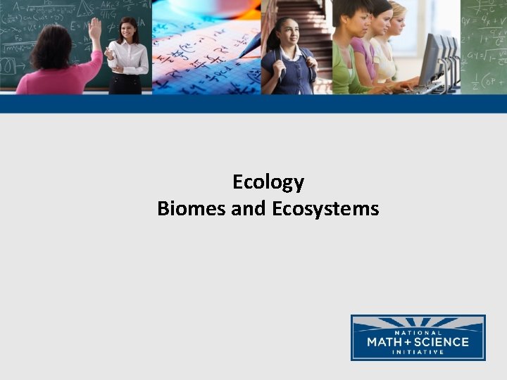 Ecology Biomes and Ecosystems 