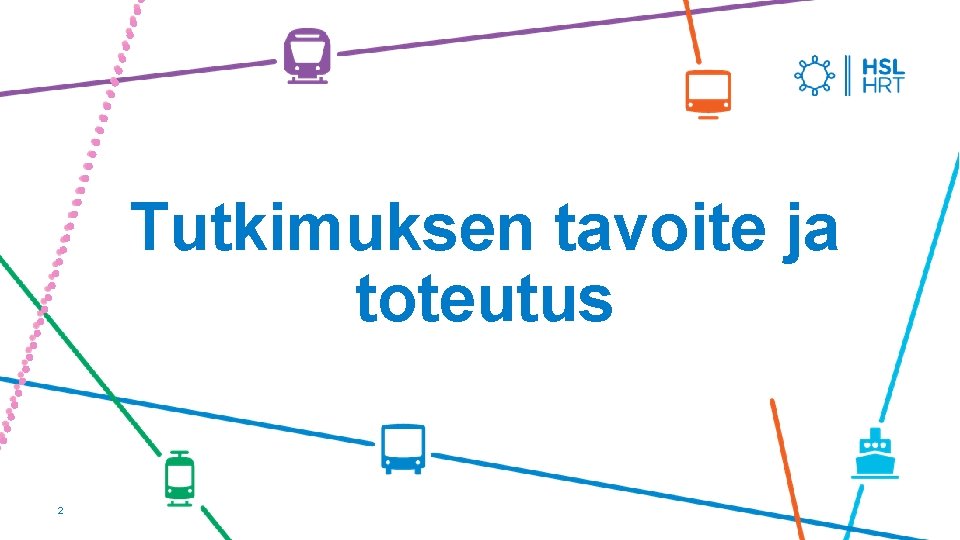 Tutkimuksen tavoite ja toteutus 2 