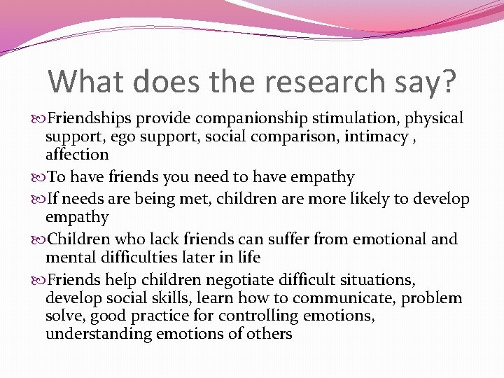 Friendship Is It Really That Complicated Susan Tabor