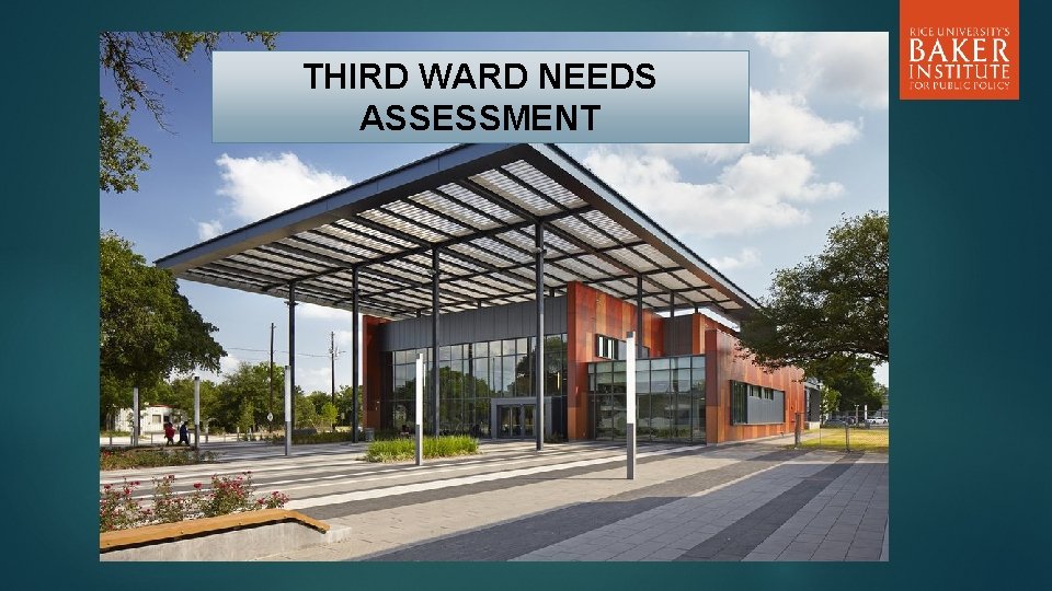 THIRD WARD NEEDS ASSESSMENT 