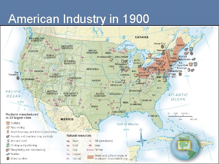 American Industry in 1900 