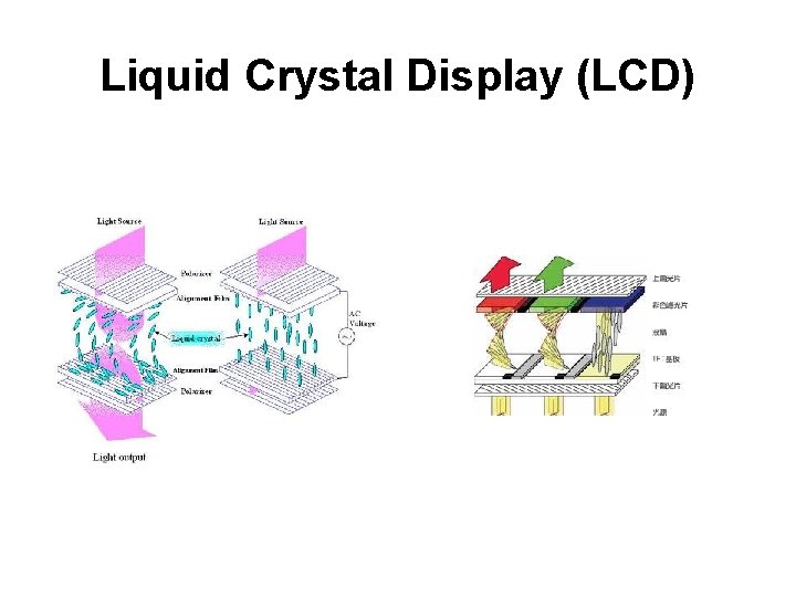 Liquid Crystal Display (LCD) 