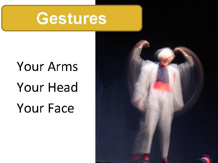 Gestures Your Arms Your Head Your Face 