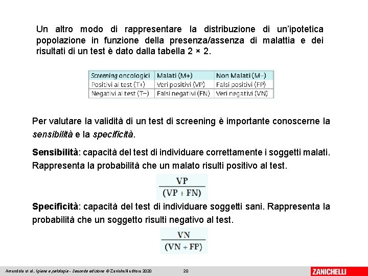 Un altro modo di rappresentare la distribuzione di un’ipotetica popolazione in funzione della presenza/assenza