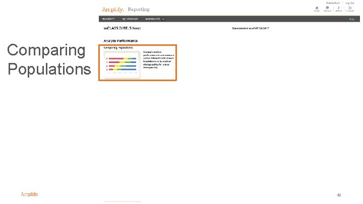 Comparing Populations 49 