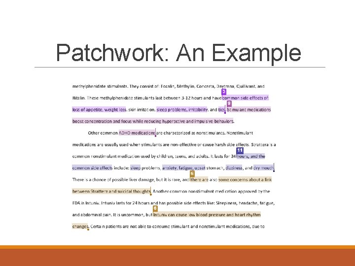 Patchwork: An Example 