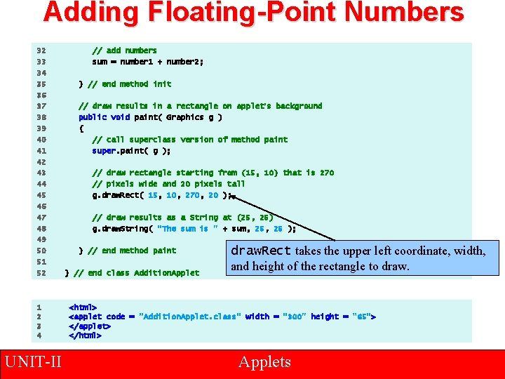 Adding Floating-Point Numbers 32 33 34 35 36 37 38 39 40 41 42