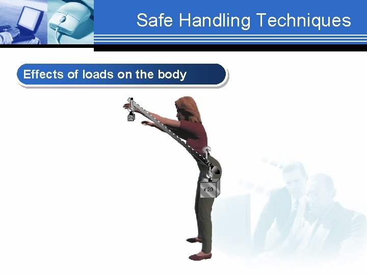 Safe Handling Techniques Effects of loads on the body 