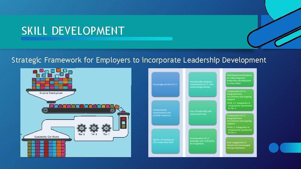 SKILL DEVELOPMENT Strategic Framework for Employers to incorporate Leadership Development SKILL DEVELOPMENT Strategic Framework for Employers to incorporate Leadership Development