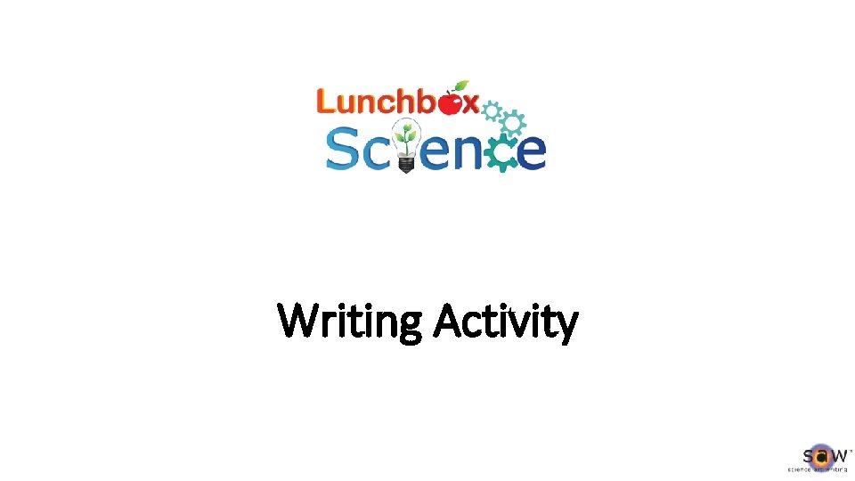 Writing Activity 