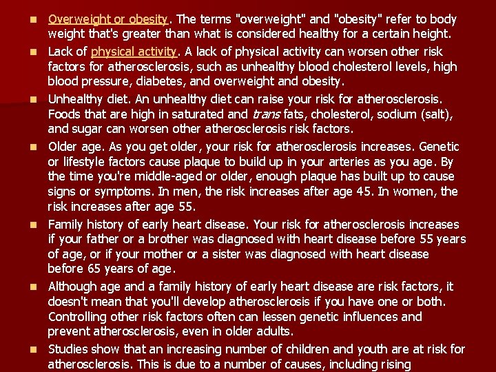 n n n n Overweight or obesity. The terms "overweight" and "obesity" refer to n n n n Overweight or obesity. The terms "overweight" and "obesity" refer to