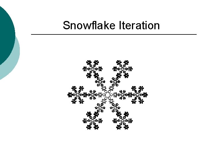 Snowflake Iteration 
