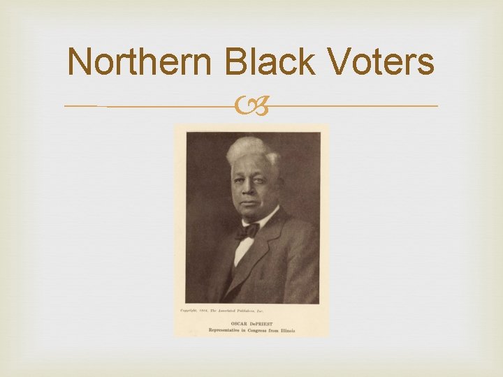 Northern Black Voters 