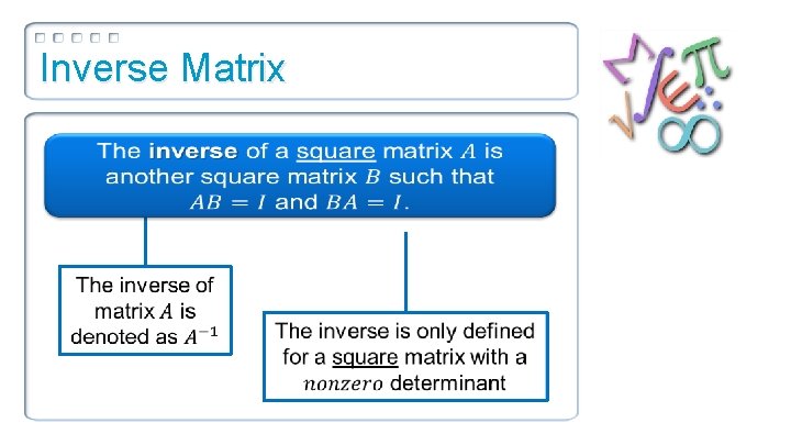 Inverse Matrix 