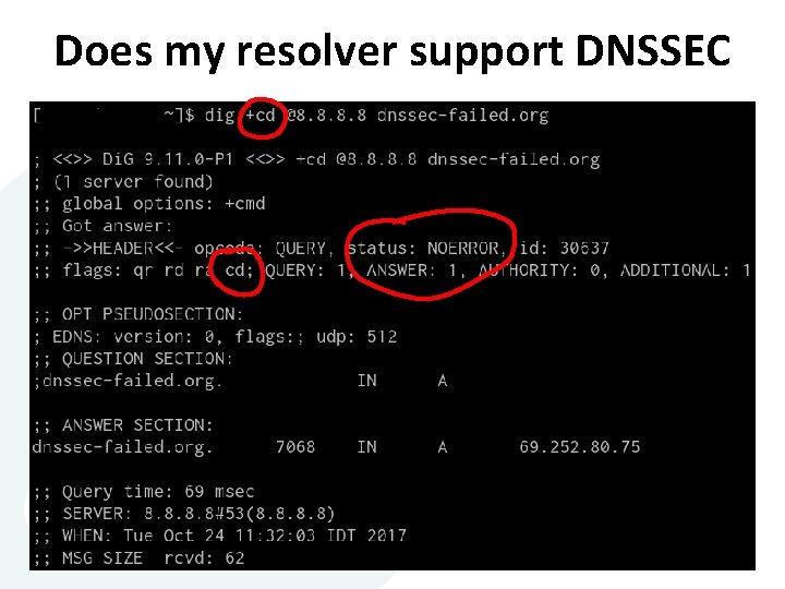 Does my resolver support DNSSEC Does my resolver support DNSSEC