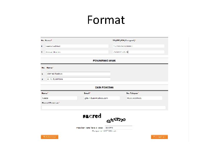 Format 