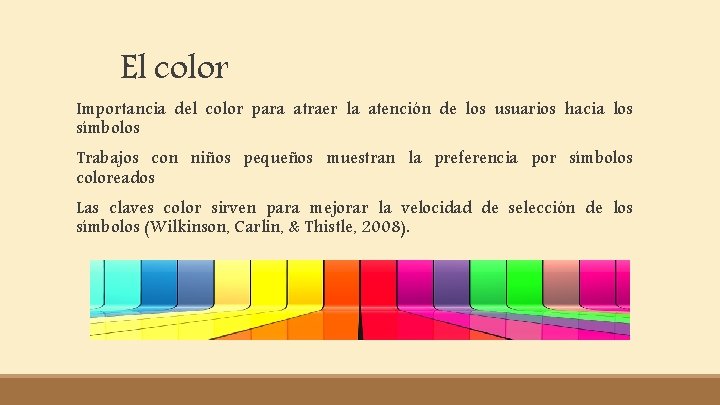 El color Importancia del color para atraer la atención de los usuarios hacia los