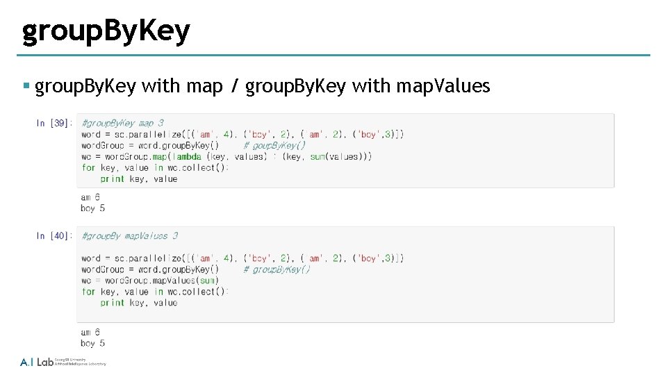 group. By. Key § group. By. Key with map / group. By. Key with