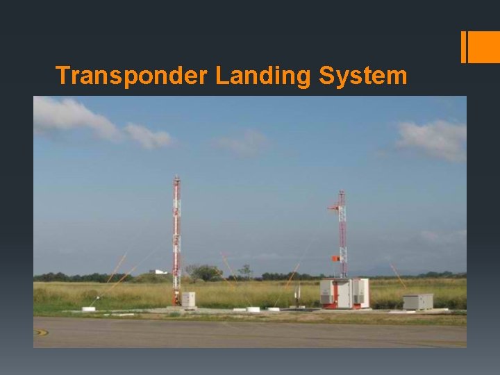 Transponder Landing System 