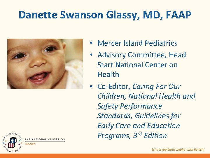 Danette Swanson Glassy, MD, FAAP • Mercer Island Pediatrics • Advisory Committee, Head Start