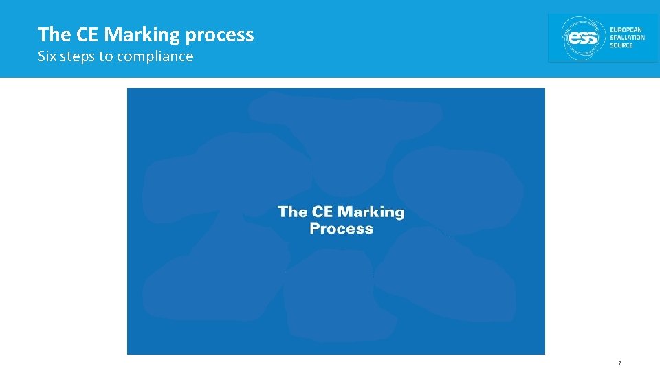 The CE Marking process Six steps to compliance 7 