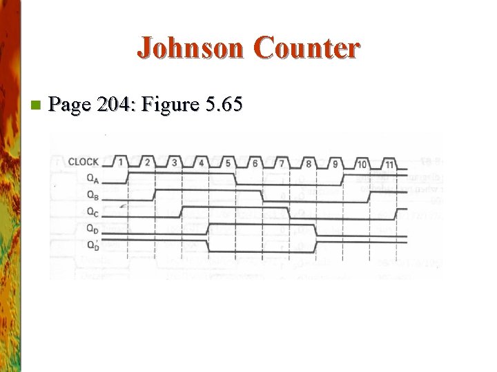 Johnson Counter n Page 204: Figure 5. 65 