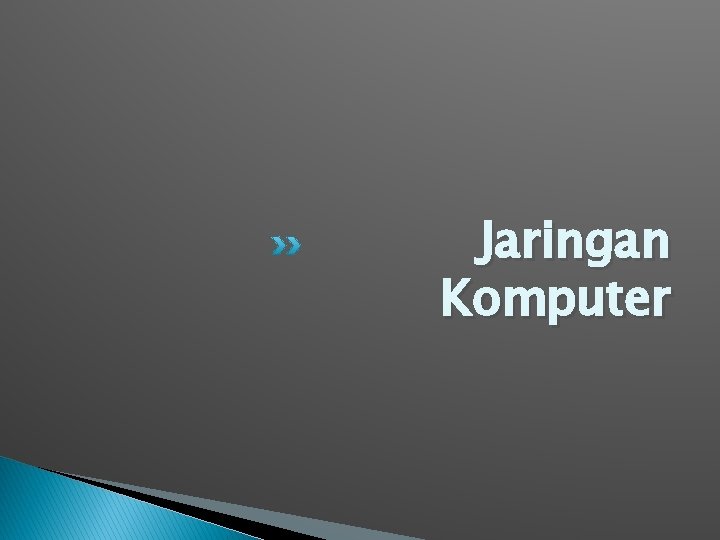 Jaringan Komputer 