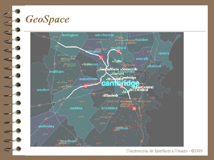 Geo. Space Construcción de Interfaces a Usuario - © 1999 