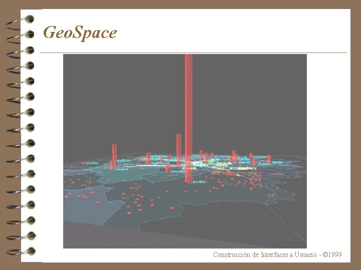 Geo. Space Construcción de Interfaces a Usuario - © 1999 