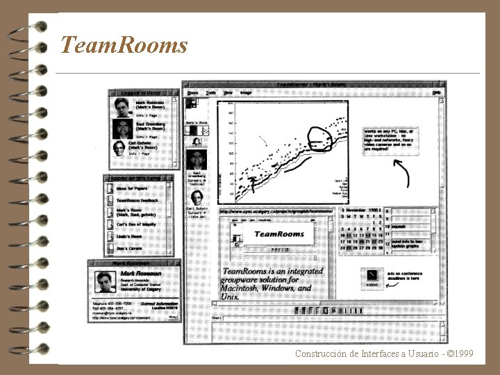 Team. Rooms Construcción de Interfaces a Usuario - © 1999 